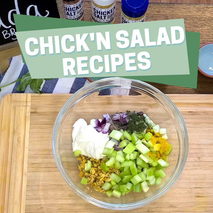 Plant-Based Chick'n Salad: 3 Recipes