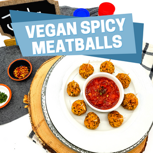 Plant-Based Spicy Italian Meatballs