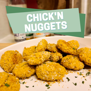 Plant-Based Baked Chick'n Nuggets