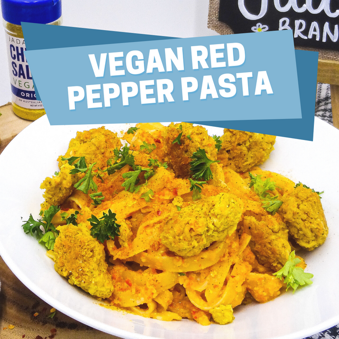 Vegan Red Pepper Pasta