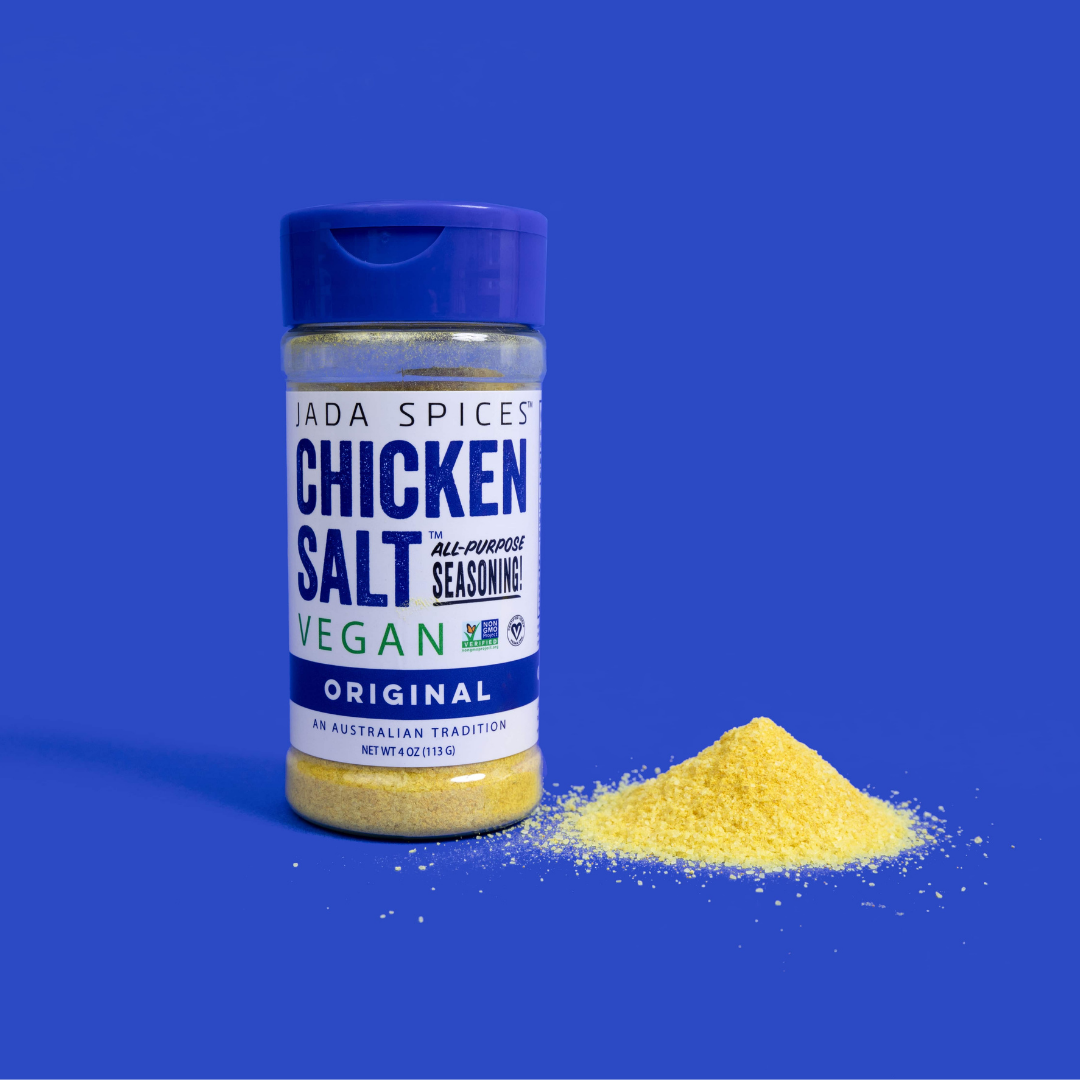 Vegan Chicken Salt- JADA SPICES - MSG FREE, NON GMO, GLUTEN FREE – JADA  Brands