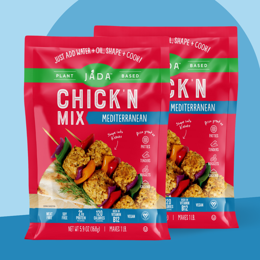 Plant-Based Mediterranean Chick'n Mix 2-Pack