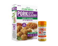 Plant-Based Porkless Lightly Seasoned Mix & Turmeric Salt