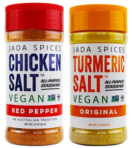 turmeric salt and red pepper vegan and vegetarian all-purpose seasoning flavors