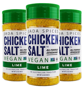 chicken salt vegan and vegetarian seasoning lime 3 pack flavor