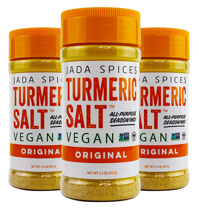 Vegan Chicken Salt - JADA SPICES, NON GMO, GLUTEN FREE, MSG FREE, TURMERIC  – JADA Brands