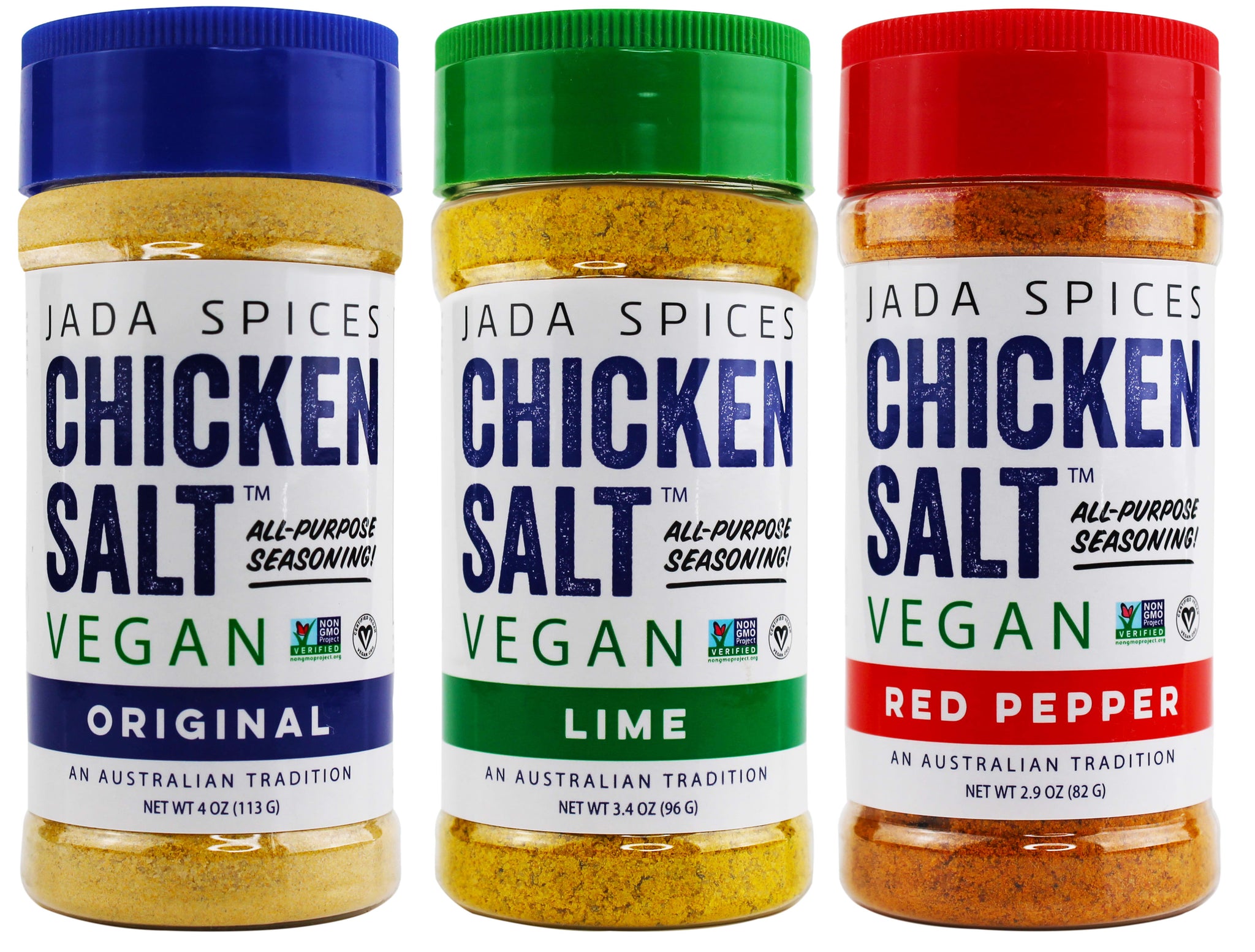 plant based chicken jada spices Chicken Salt Hot and Sour Combo Pack