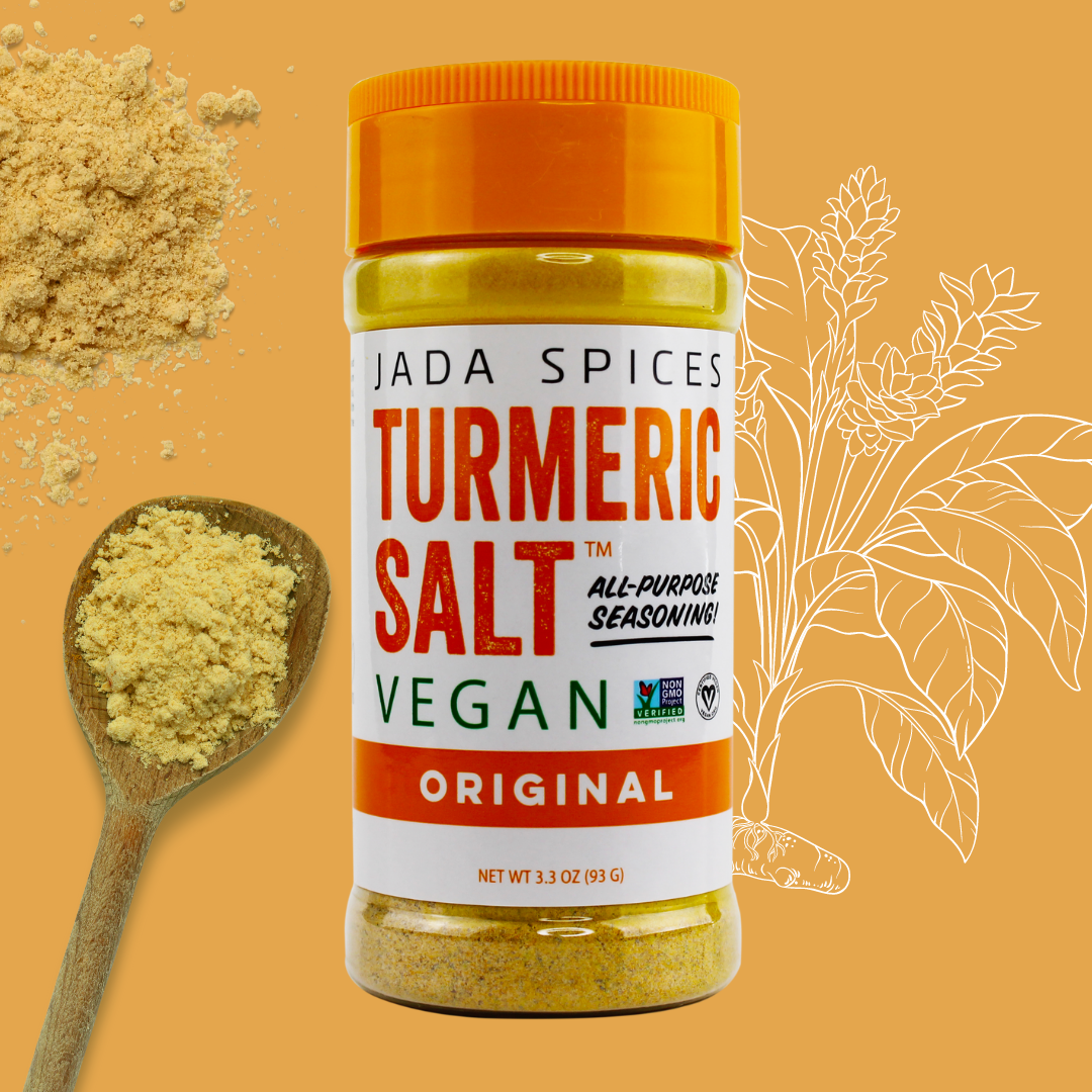 Vegan Chicken Salt - JADA SPICES, NON GMO, GLUTEN FREE, MSG FREE, TURMERIC  – JADA Brands