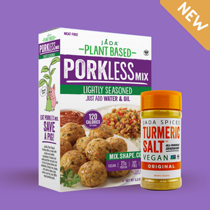 Plant-Based Porkless Lightly Seasoned Mix & Turmeric Salt