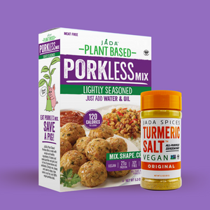 Plant-Based Porkless Lightly Seasoned Mix & Turmeric Salt
