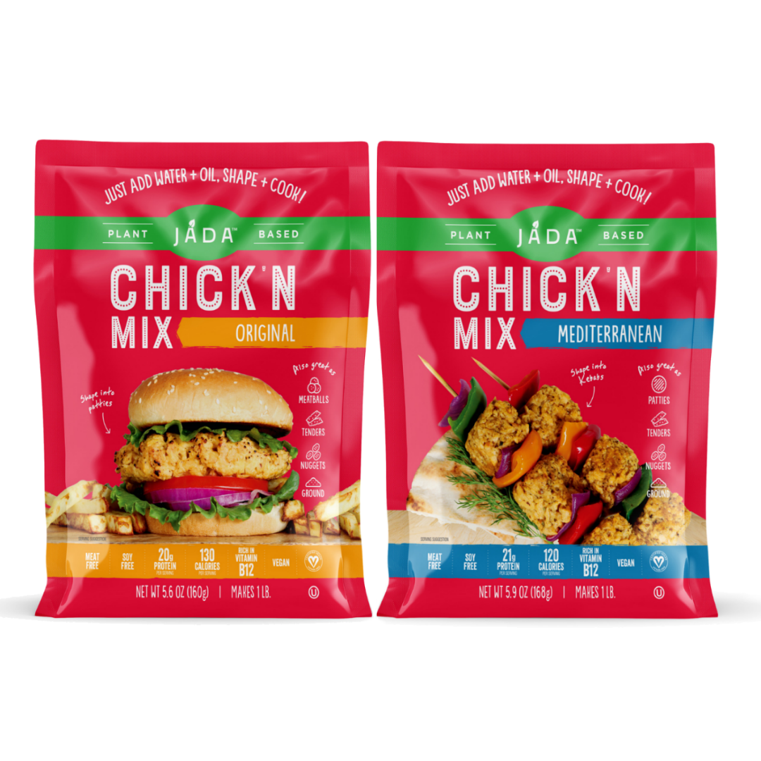 *NEW* Plant-Based Original and Mediterranean Chick'n Mix 2-Pack