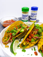 Plant-Based Mediterranean Chick'n Mix, Original Chicken Salt & Turmeric Salt