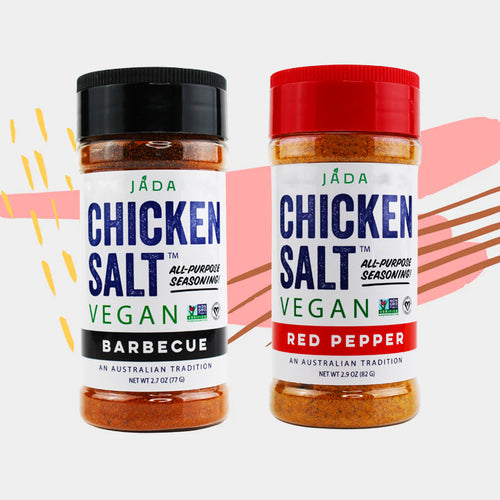 Chicken Salt Red Pepper and Barbecue Flavor - 2 Pack Combo